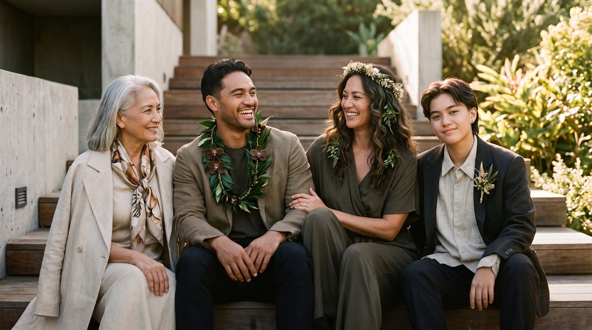 Island-inspired floral movement
