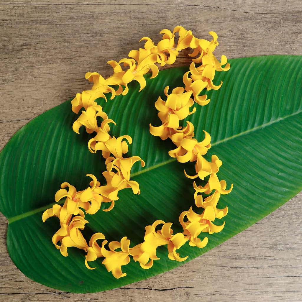 Puakenikeni Foam Lei
