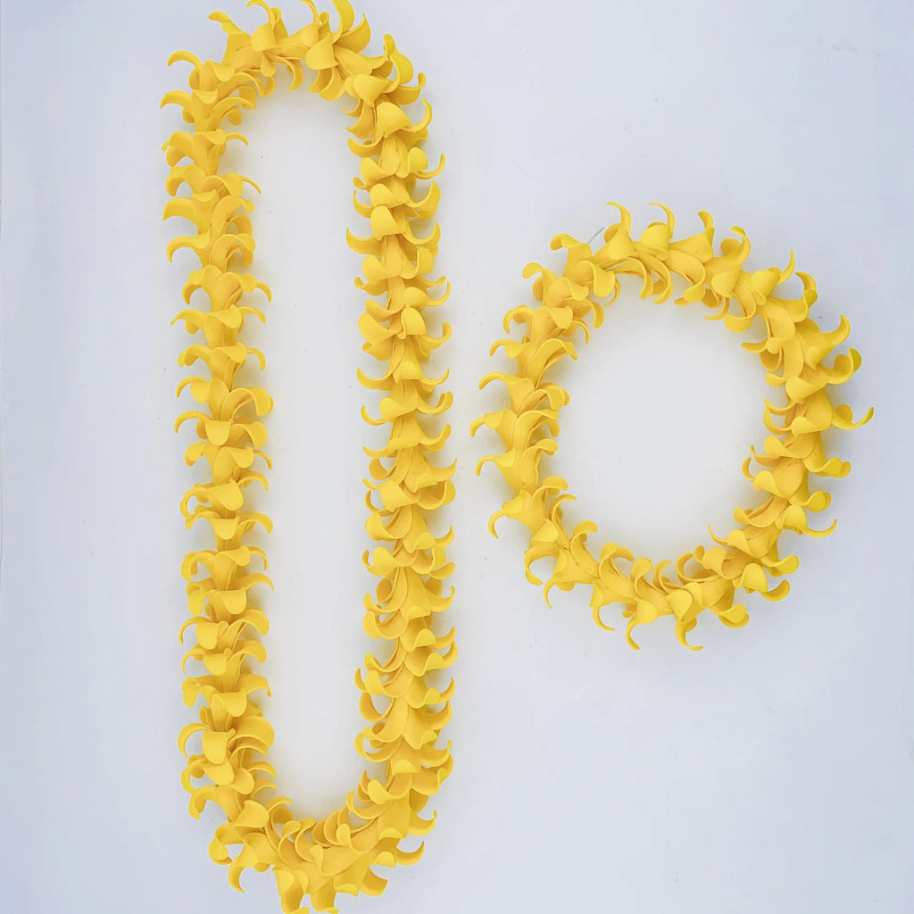 Puakenikeni Foam Lei